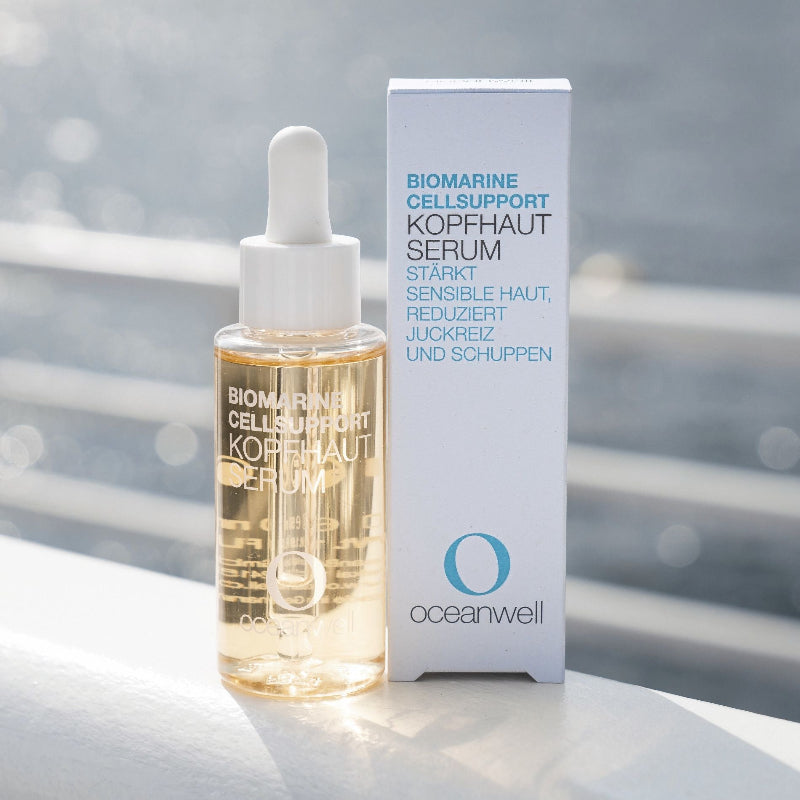 Oceanwell Kopfhautserum gegen juckende Kopfhaut, Rötungen und Schuppen