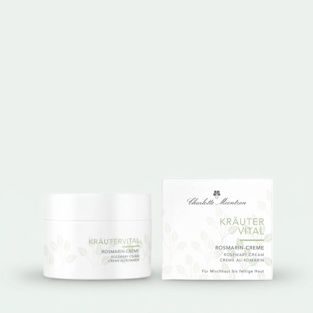 Charlotte Meentzen Kräutervital Tages- & Nachtcreme mit Rosmarin für fettige Haut