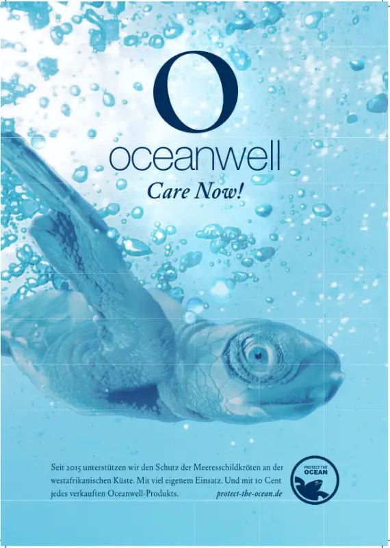 OCEANWELL FALTBLATT "Protect the Ocean" DIN lang (Verkaufsförderung) - BeautyVeda | Oceanwell Faltblatt "Protect the Ocean" DIN lang | Verkaufsförderung. Basic, Oceanwell,
