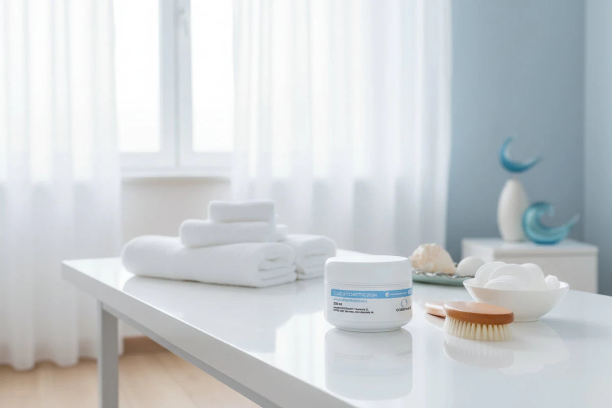 OCEANWELL FEUCHTIGKEITSCREME (Kabinenware) - BeautyVeda | Oceanwell FEUCHTIGKEITSCREME | Kabinenware. Basic, Creme, Entspannung