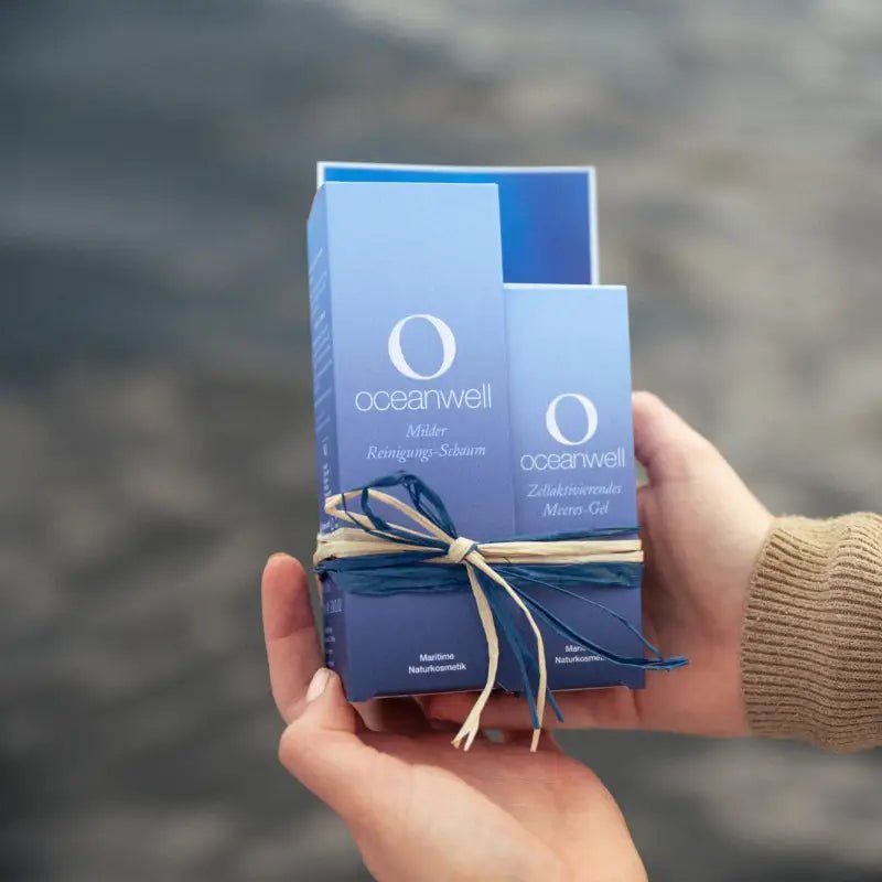 OCEANWELL Kosmetik - Set "MEER RASUR" | Meereskosmetik für eine sanfte Rasur - BeautyVeda | Oceanwell Kosmetik Set "MEER RASUR" | Professionelle Kosmetik für Männer After Shave, Basic, Belebend