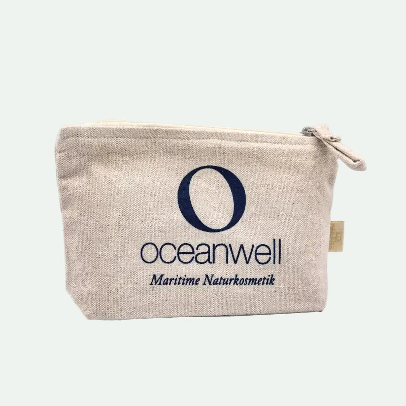 KOSMETIKTASCHE mit Reißverschluss.