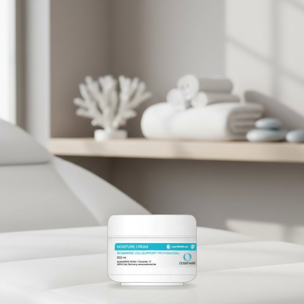 OCEANWELL MOISTURE CREAM (Kabinenware) - BeautyVeda | Oceanwell MOISTURE CREAM | Kabinenware. Biomarine Cellsupport, Creme, Extrem empfindliche Haut