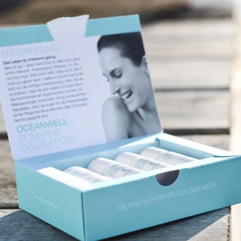 PROBEN- & REISE-SET, 5 Proben-Algen-Kosmetik.