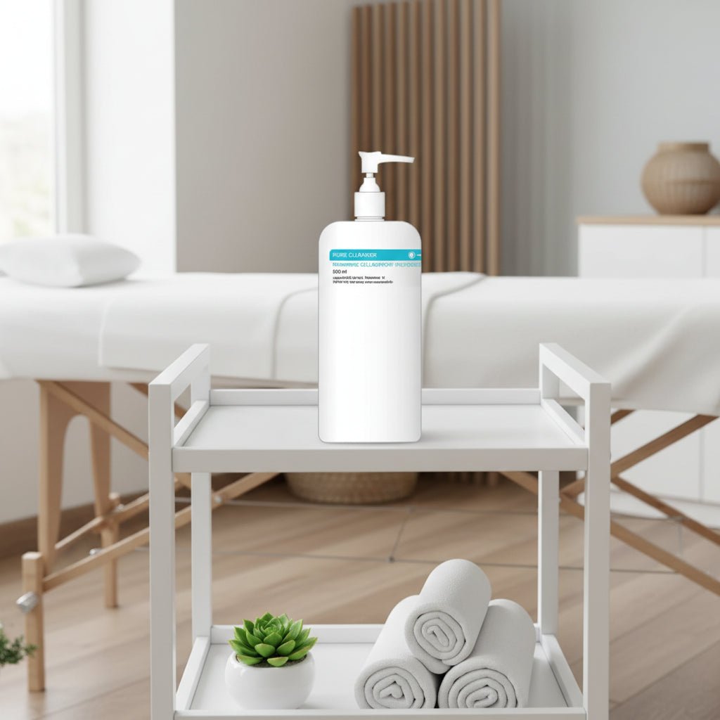 OCEANWELL PURE CLEANSER, sanftes Gel (Kabinenware) - BeautyVedas professioneller Gesichtsreiniger für sensible Haut